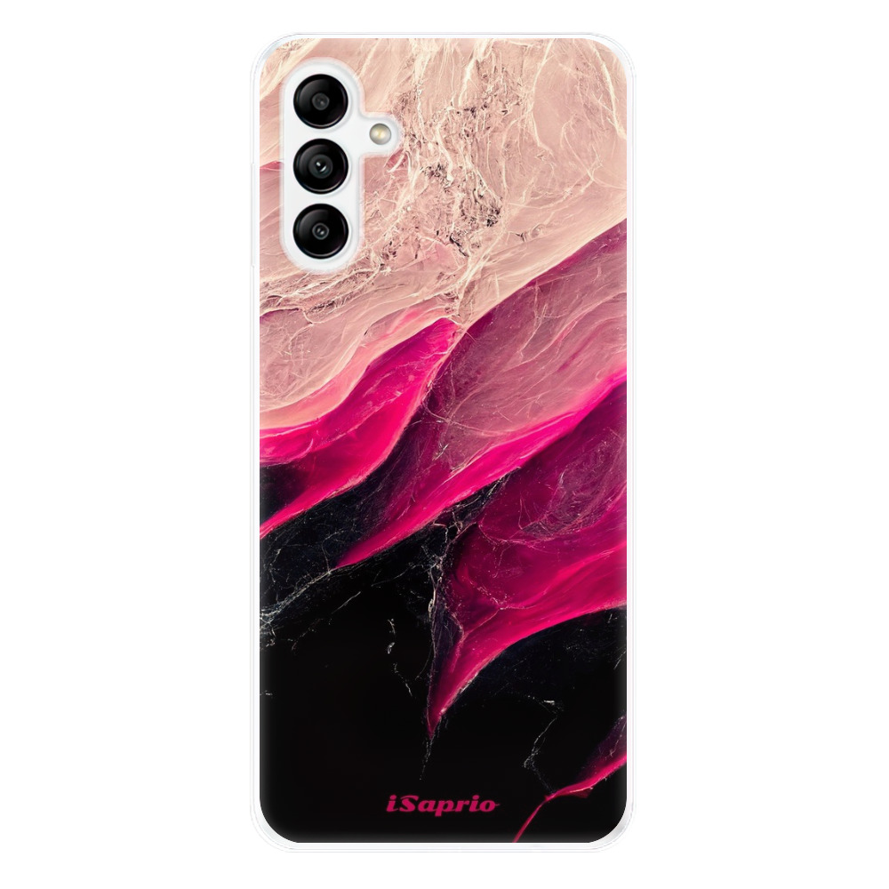 Odolné silikónové puzdro iSaprio - Black and Pink - Samsung Galaxy A04s