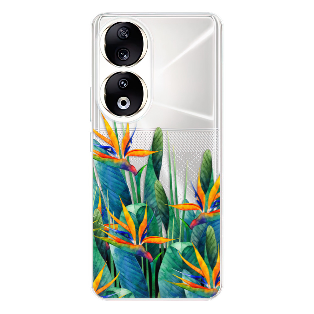 Odolné silikónové puzdro iSaprio - Exotic Flowers - Honor 90 5G