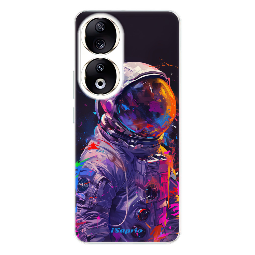 Odolné silikónové puzdro iSaprio - Neon Astronaut - Honor 90 5G