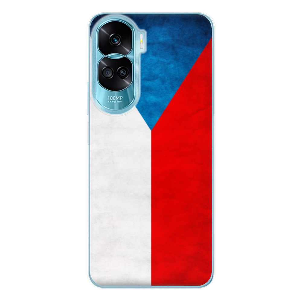 Odolné silikónové puzdro iSaprio - Czech Flag - Honor 90 Lite 5G