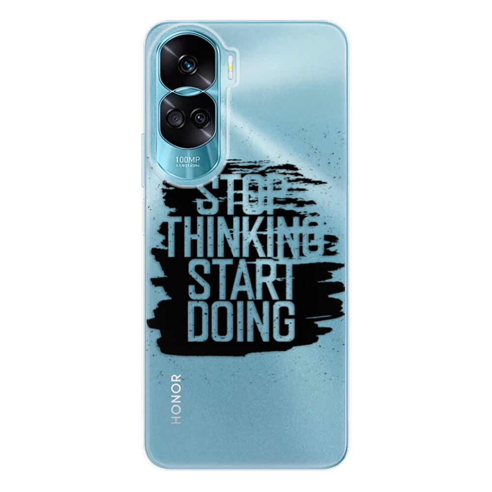 Odolné silikónové puzdro iSaprio - Start Doing - black - Honor 90 Lite 5G