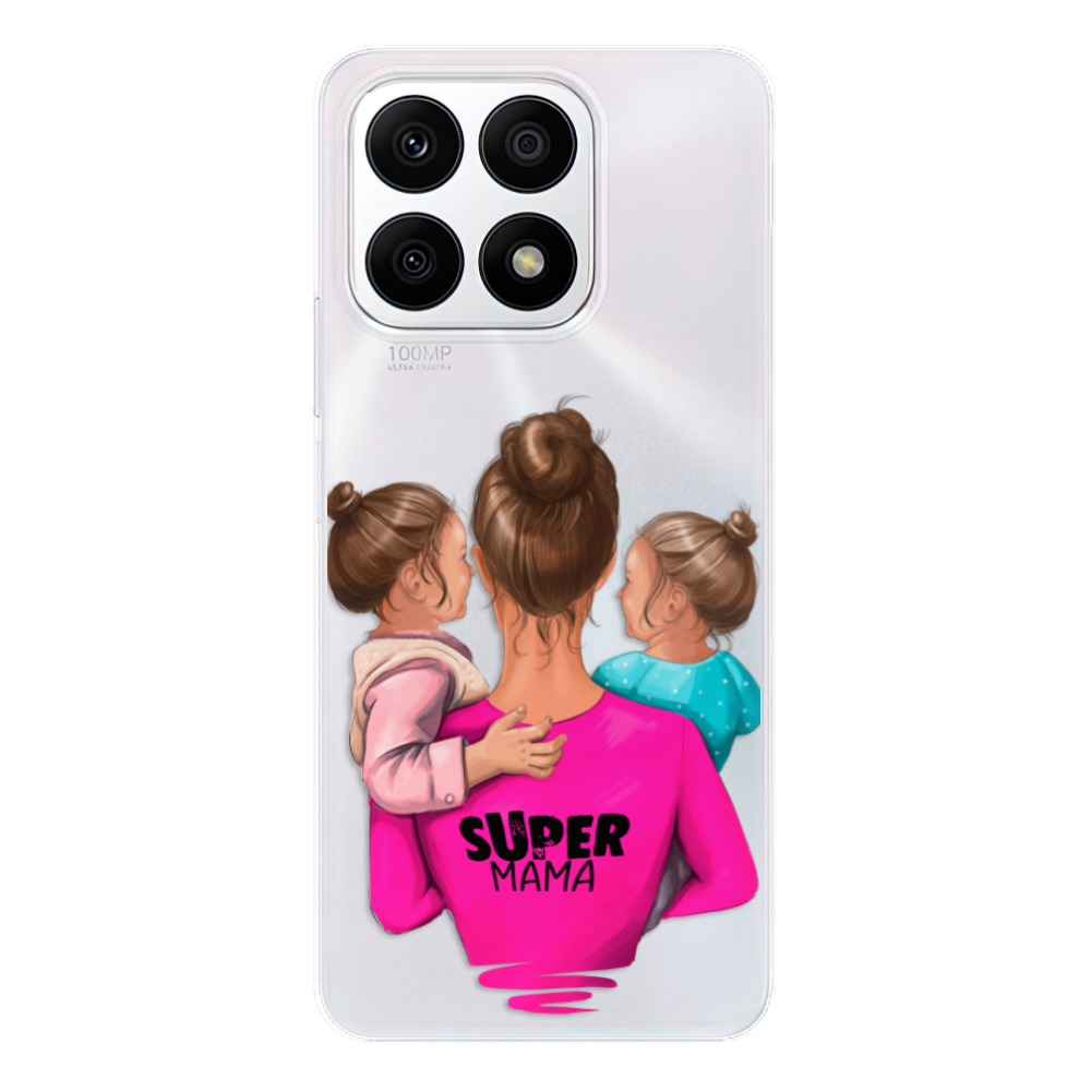 Odolné silikónové puzdro iSaprio - Super Mama - Two Girls - Honor X8a