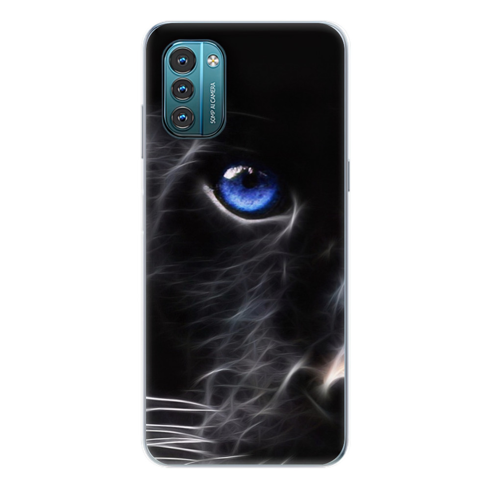 Odolné silikónové puzdro iSaprio - Black Puma - Nokia G11 / G21