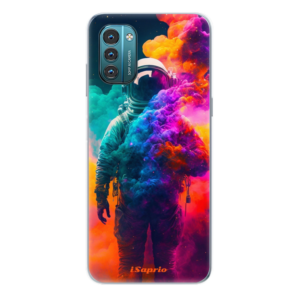 Odolné silikónové puzdro iSaprio - Astronaut in Colors - Nokia G11 / G21