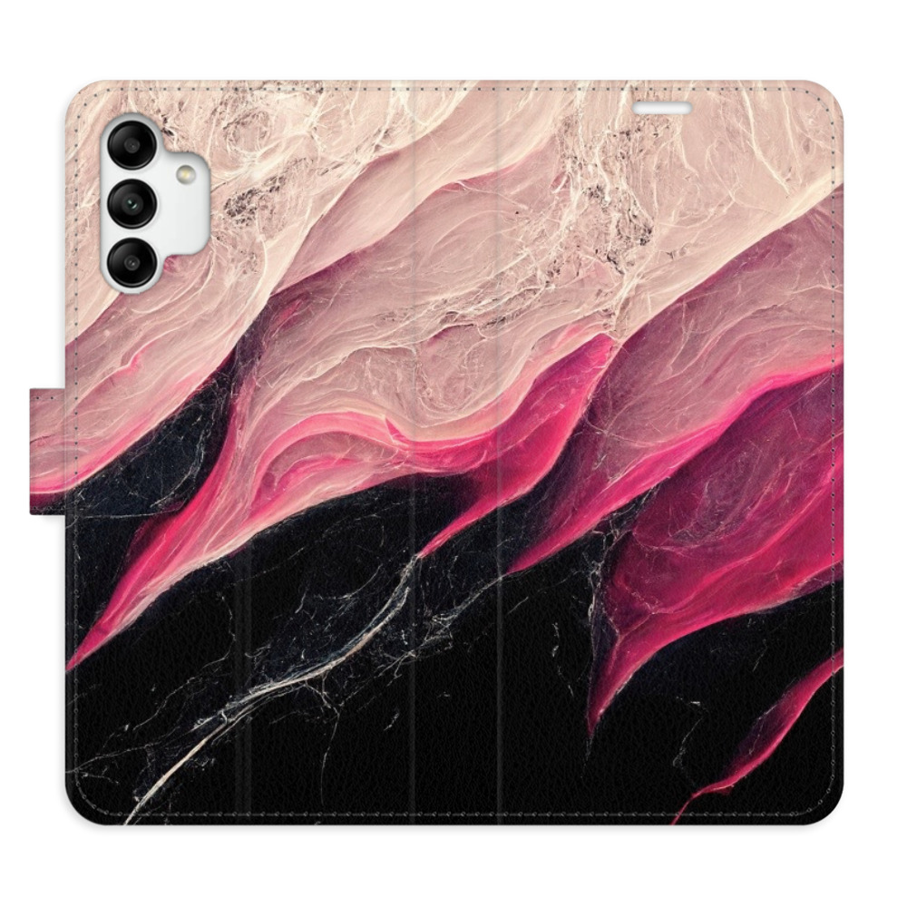 Flipové puzdro iSaprio - BlackPink Marble - Samsung Galaxy A04s