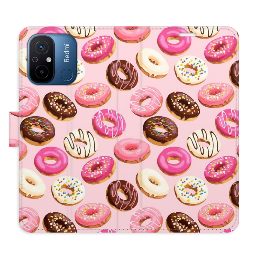 Flipové puzdro iSaprio - Donuts Pattern 03 - Xiaomi Redmi 12C