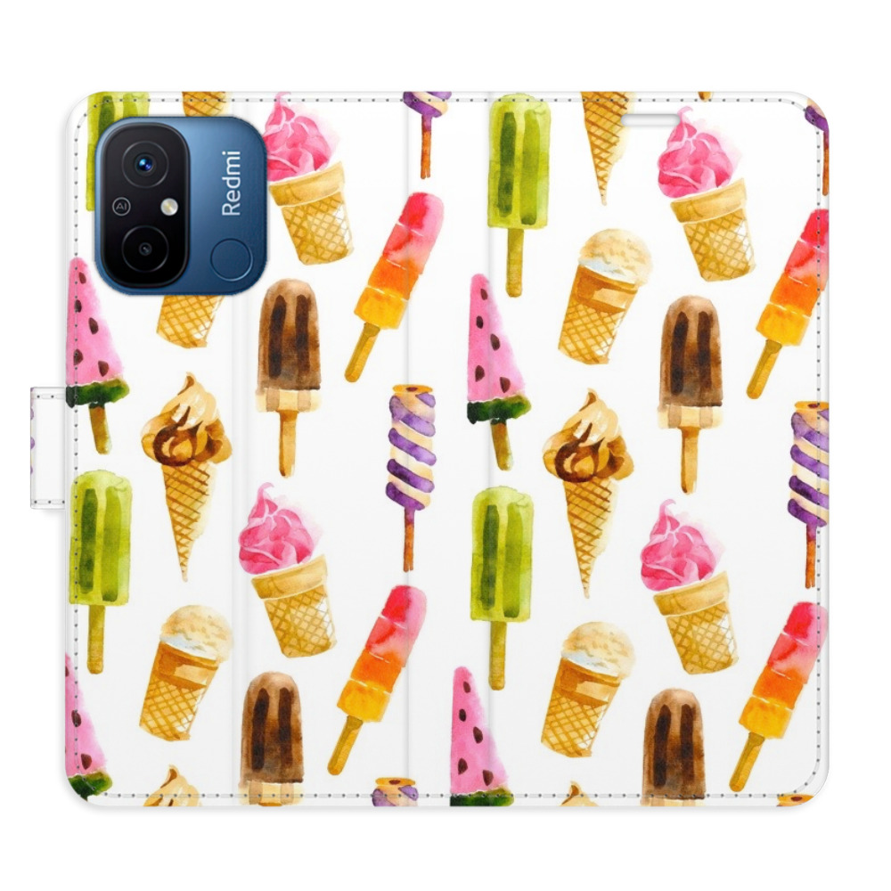 Flipové puzdro iSaprio - Ice Cream Pattern - Xiaomi Redmi 12C