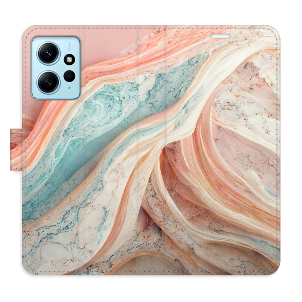 Flipové puzdro iSaprio - Colour Marble - Xiaomi Redmi Note 12 5G