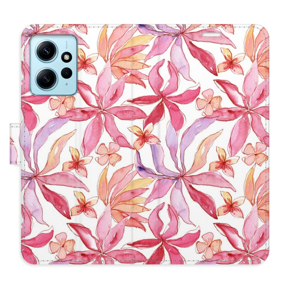 Flipové puzdro iSaprio - Flower Pattern 10 - Xiaomi Redmi Note 12 5G