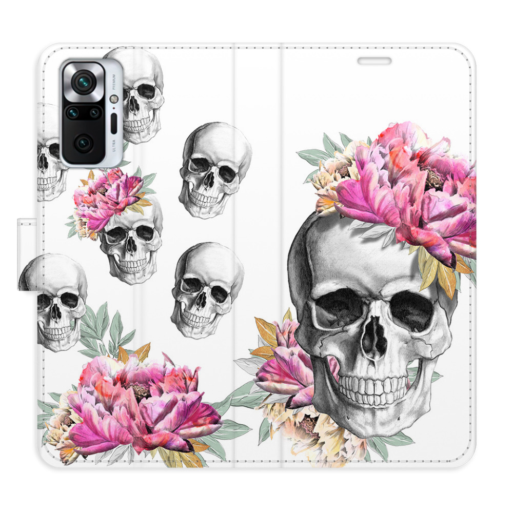 Flipové puzdro iSaprio - Crazy Skull - Xiaomi Redmi Note 10 Pro