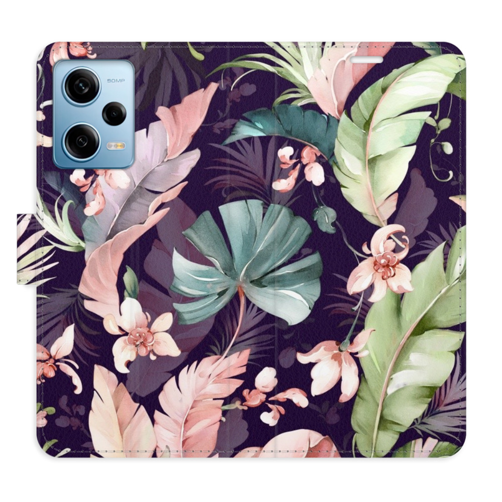 Flipové puzdro iSaprio - Flower Pattern 08 - Xiaomi Redmi Note 12 Pro 5G / Poco X5 Pro 5G