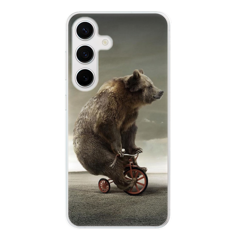 Odolné silikónové puzdro iSaprio - Bear 01 - Samsung Galaxy S24