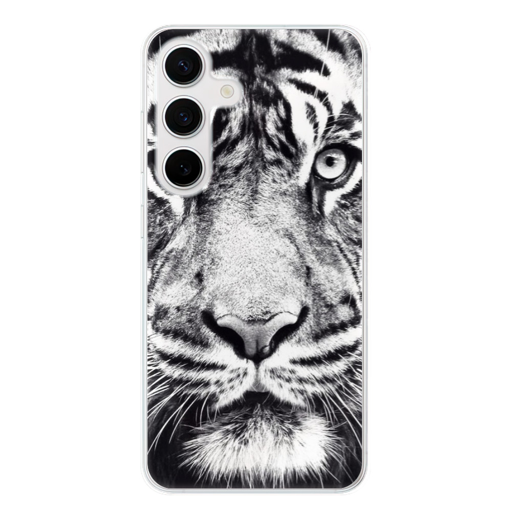 Odolné silikónové puzdro iSaprio - Tiger Face - Samsung Galaxy S24