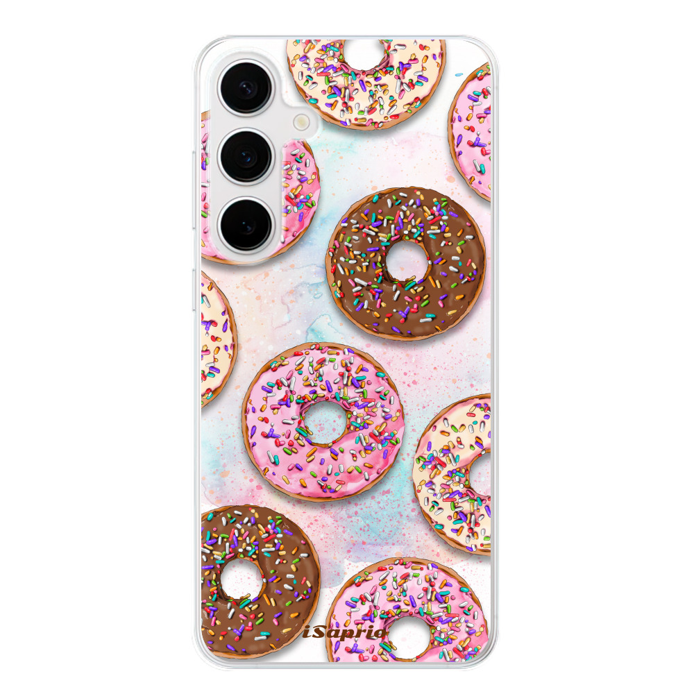 Odolné silikónové puzdro iSaprio - Donuts 11 - Samsung Galaxy S24+