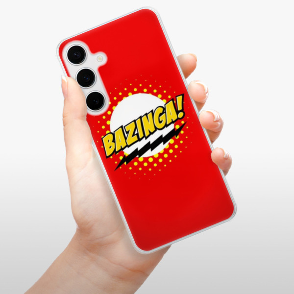 Odolné silikónové puzdro iSaprio - Bazinga 01 - Samsung Galaxy S24+