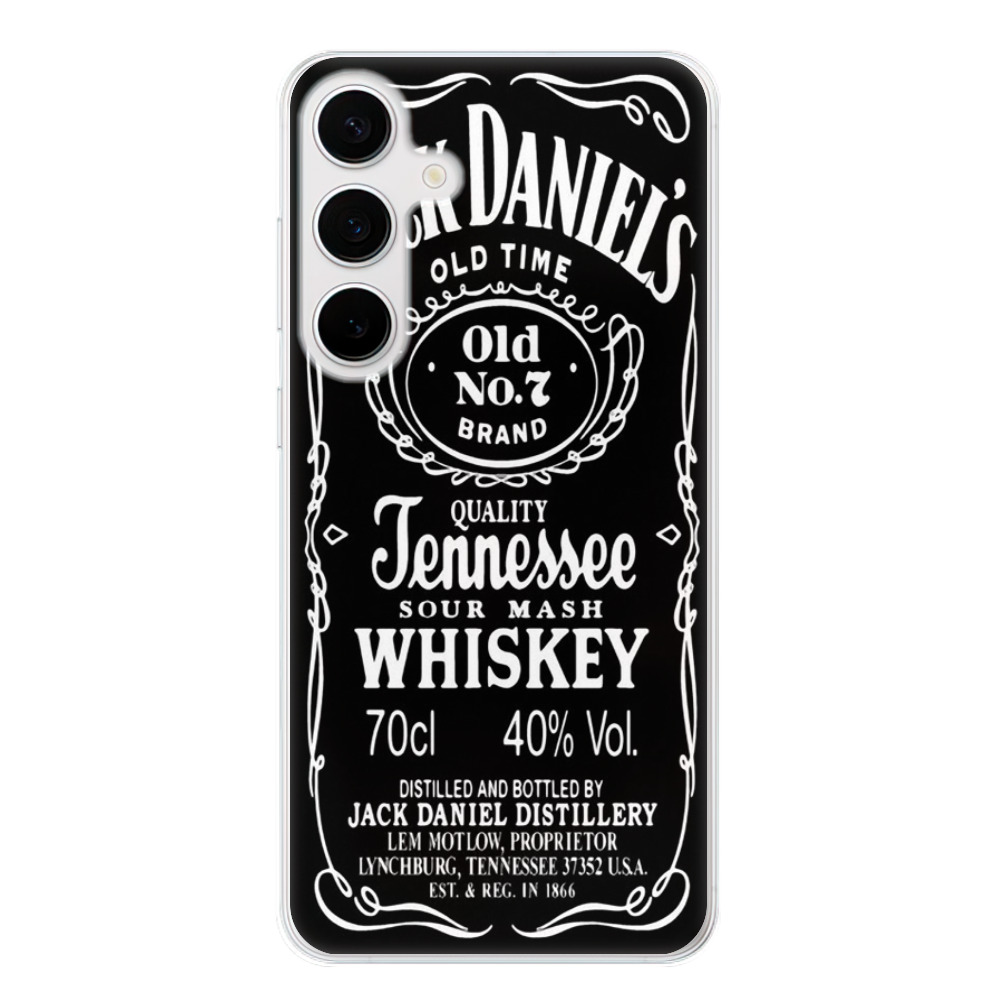 Odolné silikónové puzdro iSaprio - Jack Daniels - Samsung Galaxy S24+