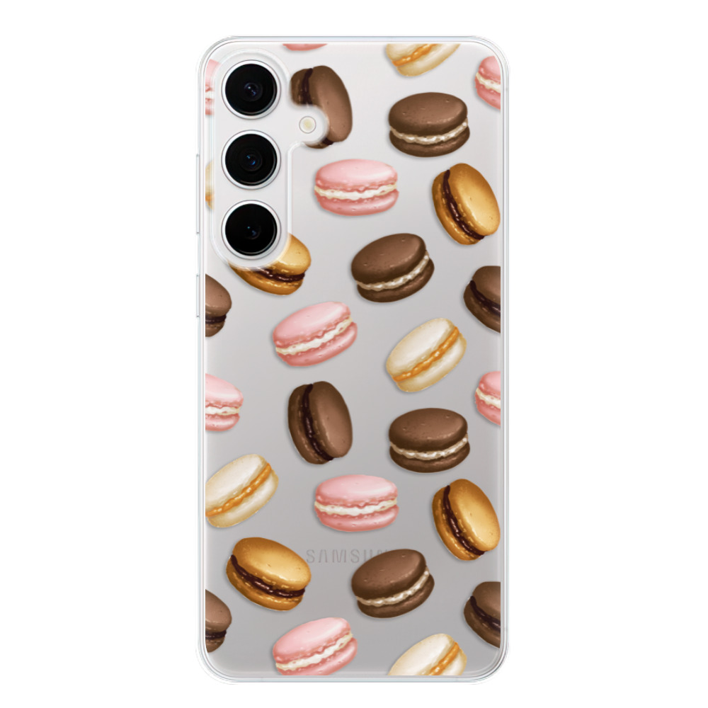 Odolné silikónové puzdro iSaprio - Macaron Pattern - Samsung Galaxy S24+