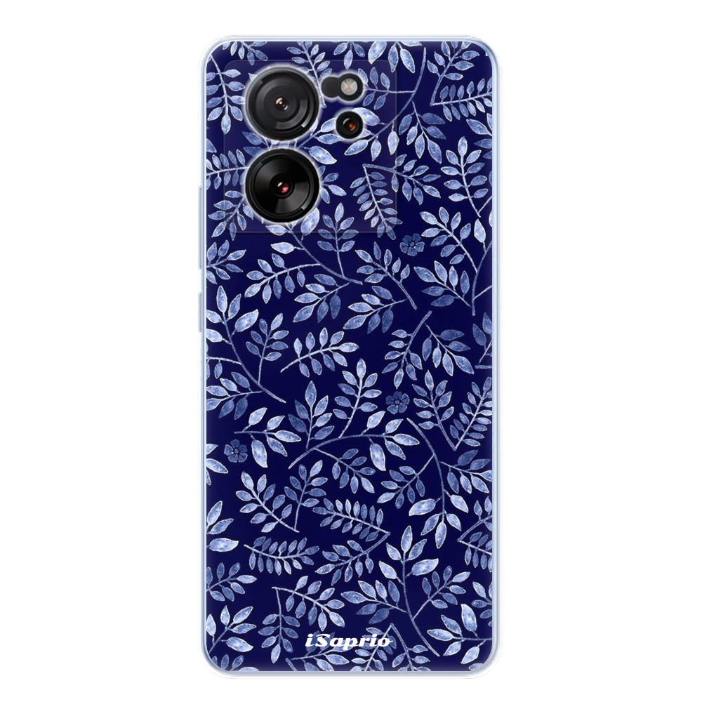 Odolné silikónové puzdro iSaprio - Blue Leaves 05 - Xiaomi 13T / 13T Pro