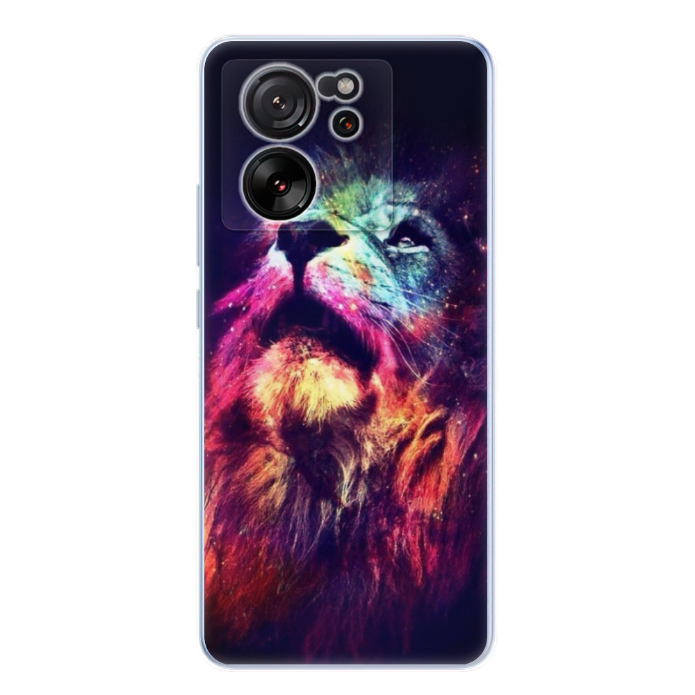 Odolné silikónové puzdro iSaprio - Lion in Colors - Xiaomi 13T / 13T Pro