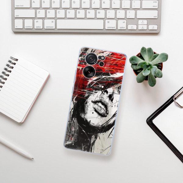 Odolné silikónové puzdro iSaprio - Sketch Face - Xiaomi 13T / 13T Pro