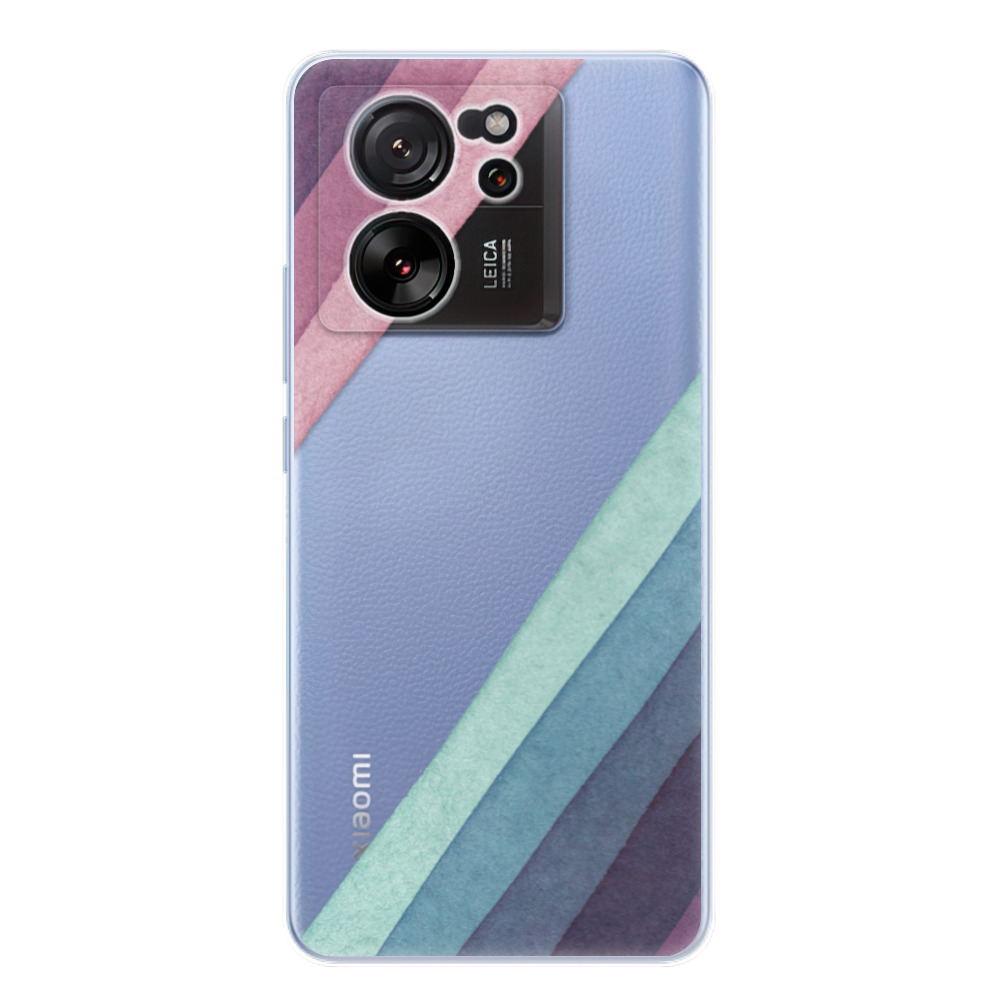 Odolné silikónové puzdro iSaprio - Glitter Stripes 01 - Xiaomi 13T / 13T Pro