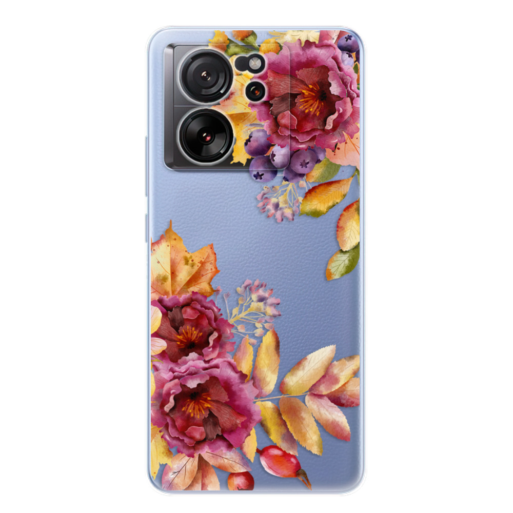 Odolné silikónové puzdro iSaprio - Fall Flowers - Xiaomi 13T / 13T Pro