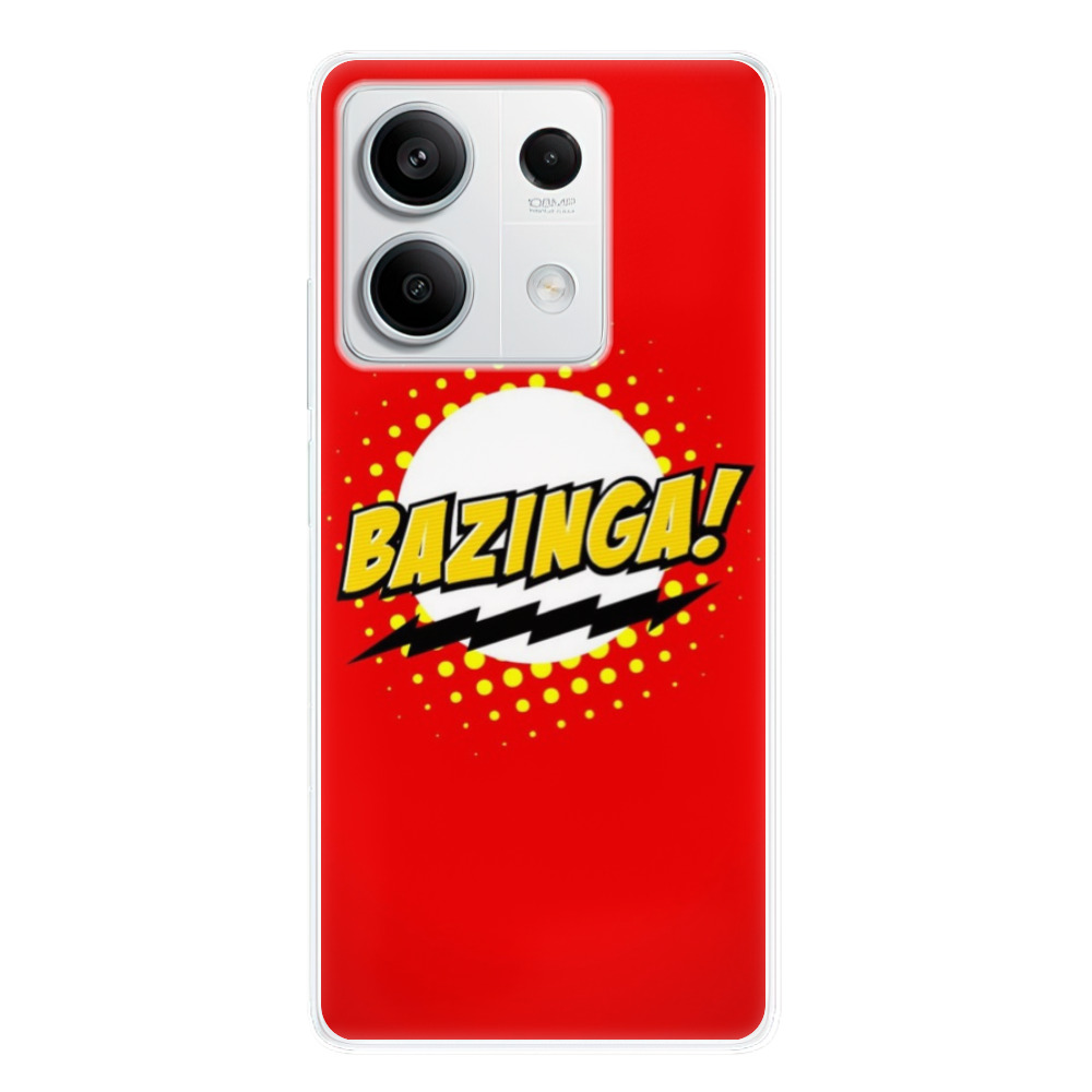 Odolné silikónové puzdro iSaprio - Bazinga 01 - Xiaomi Redmi Note 13 5G