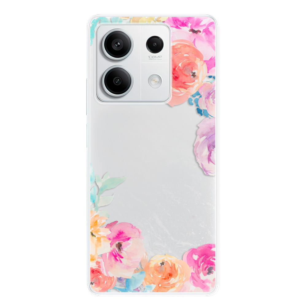 Odolné silikónové puzdro iSaprio - Flower Brush - Xiaomi Redmi Note 13 5G