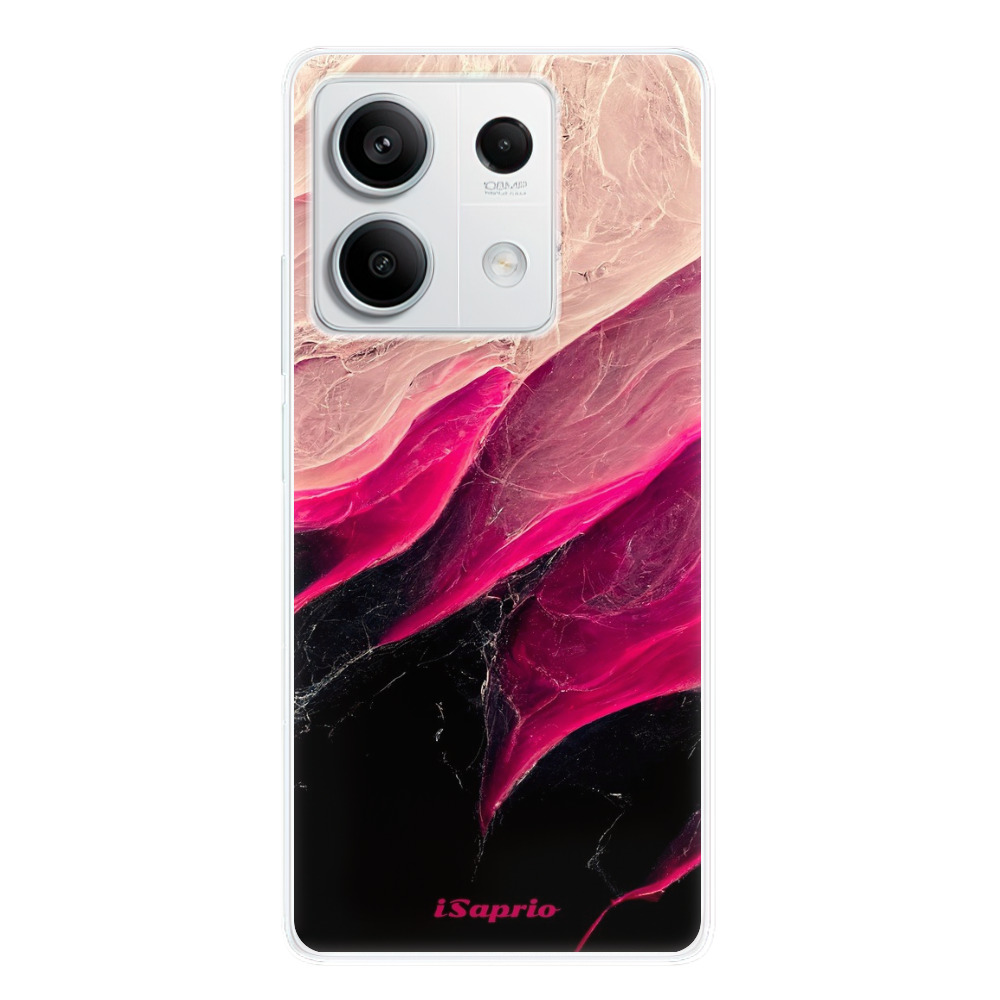 Odolné silikónové puzdro iSaprio - Black and Pink - Xiaomi Redmi Note 13 5G
