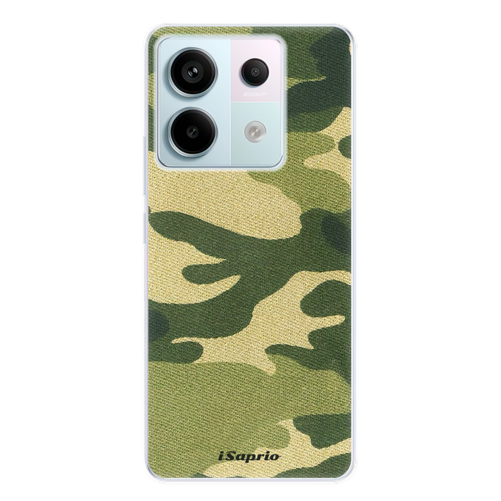 Odolné silikónové puzdro iSaprio - Green Camuflage 01 - Xiaomi Redmi Note 13 Pro 5G / Poco X6 5G