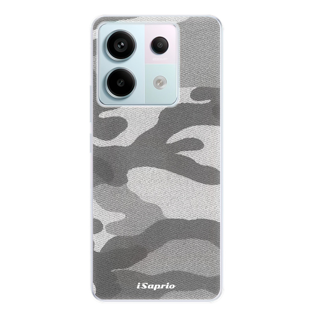 Odolné silikónové puzdro iSaprio - Gray Camuflage 02 - Xiaomi Redmi Note 13 Pro 5G / Poco X6 5G