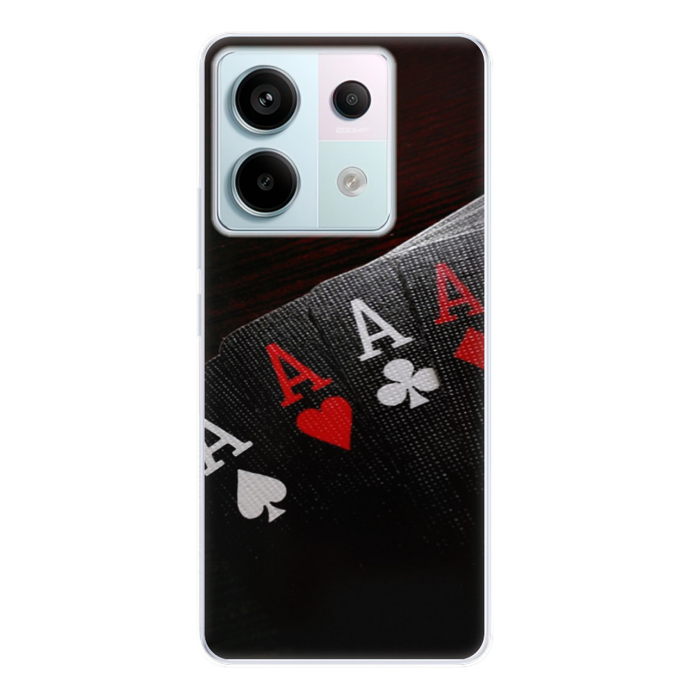 Odolné silikónové puzdro iSaprio - Poker - Xiaomi Redmi Note 13 Pro 5G / Poco X6 5G