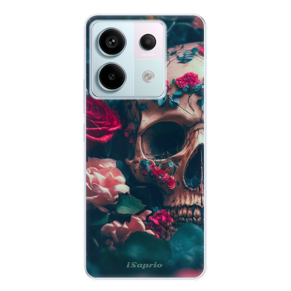 Odolné silikónové puzdro iSaprio - Skull in Roses - Xiaomi Redmi Note 13 Pro 5G / Poco X6 5G