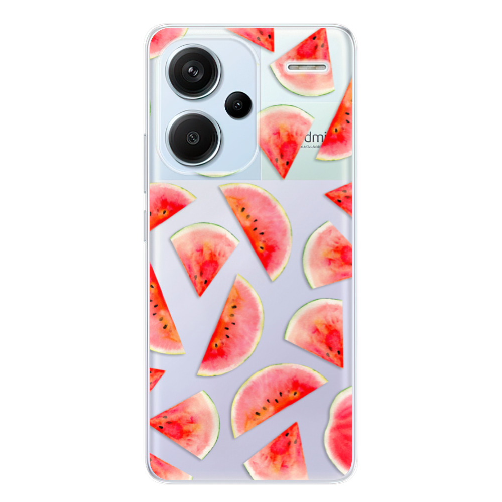 Odolné silikónové puzdro iSaprio - Melon Pattern 02 - Xiaomi Redmi Note 13 Pro+ 5G