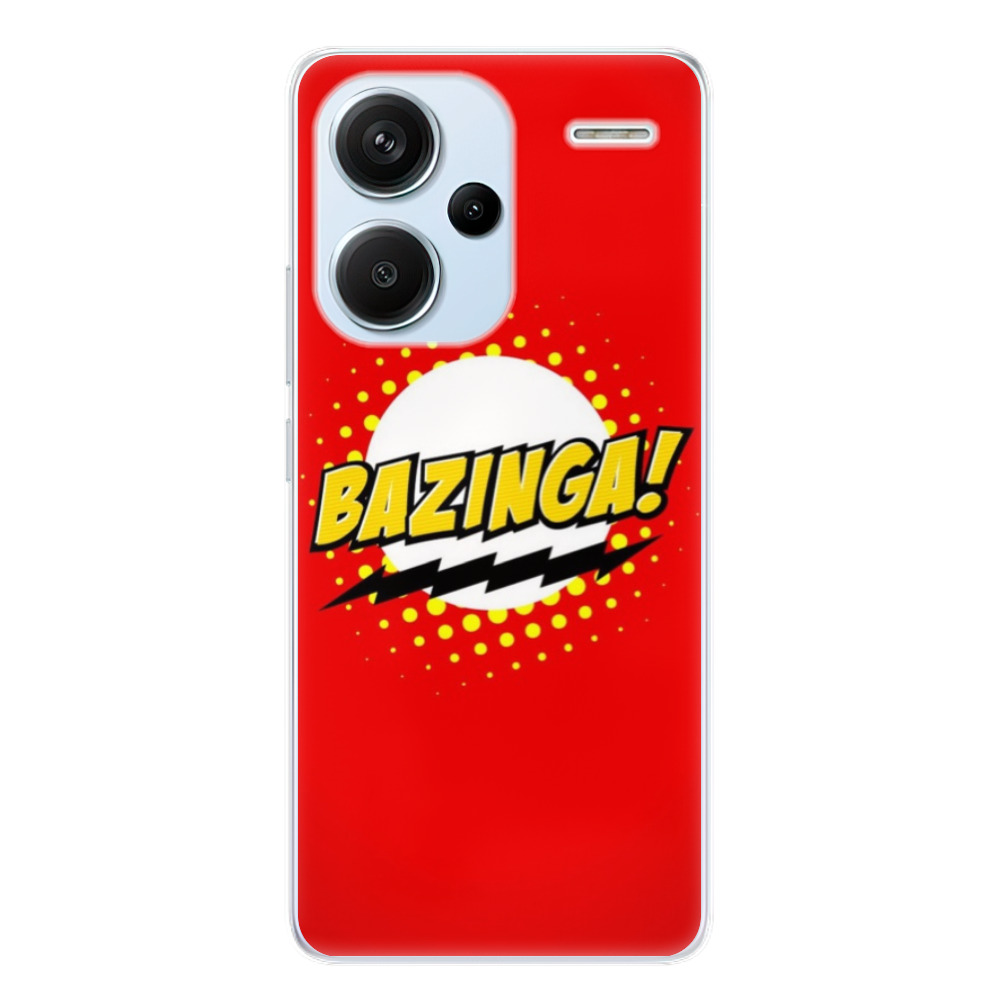 Odolné silikónové puzdro iSaprio - Bazinga 01 - Xiaomi Redmi Note 13 Pro+ 5G