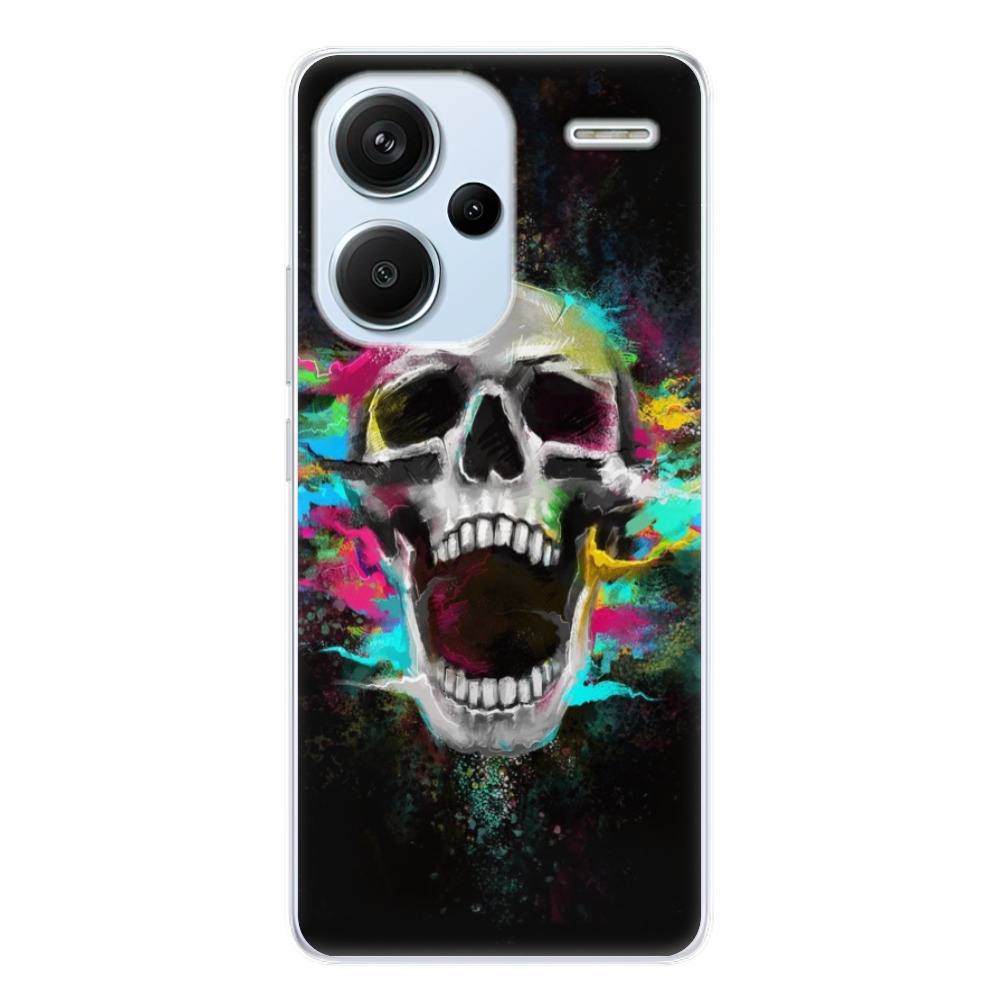 Odolné silikónové puzdro iSaprio - Skull in Colors - Xiaomi Redmi Note 13 Pro+ 5G