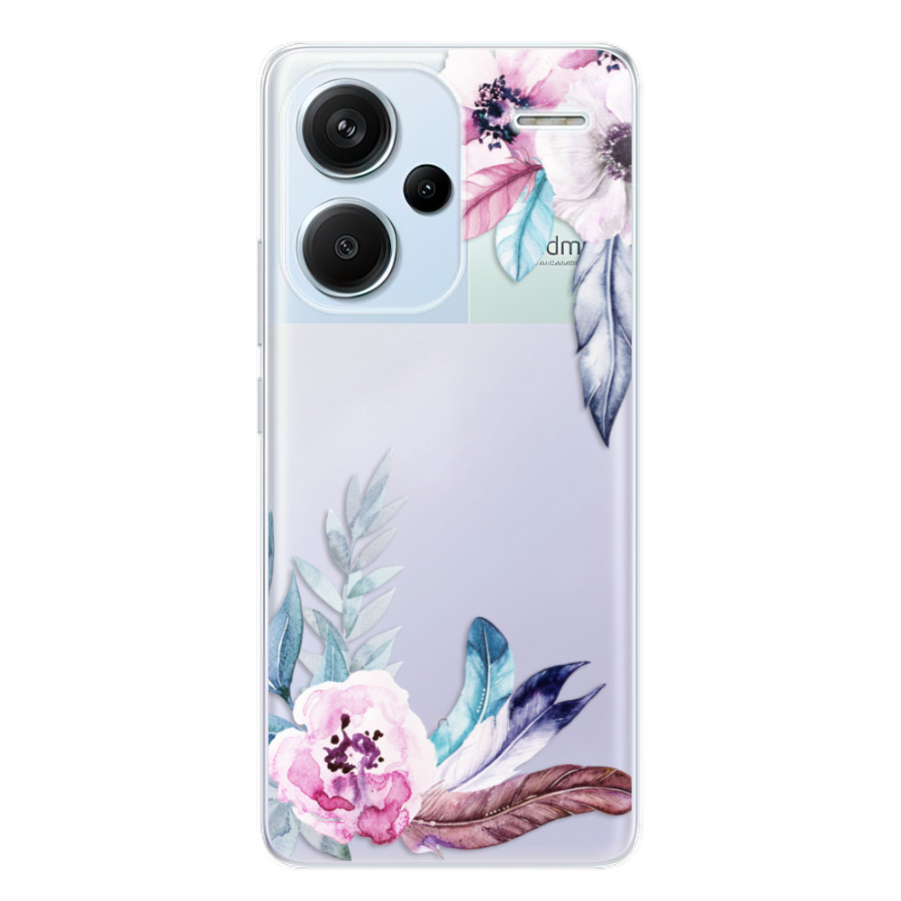 Odolné silikónové puzdro iSaprio - Flower Pattern 04 - Xiaomi Redmi Note 13 Pro+ 5G