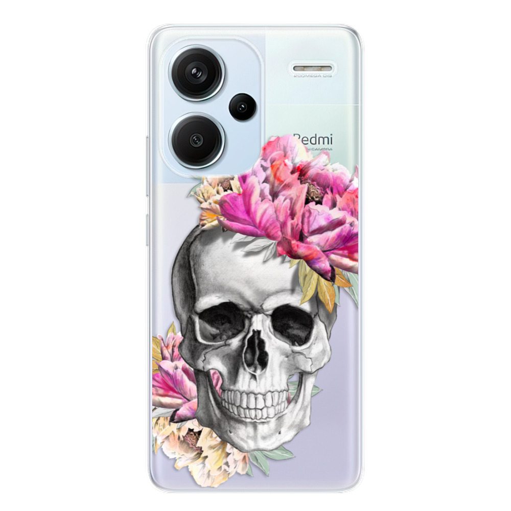 Odolné silikónové puzdro iSaprio - Pretty Skull - Xiaomi Redmi Note 13 Pro+ 5G