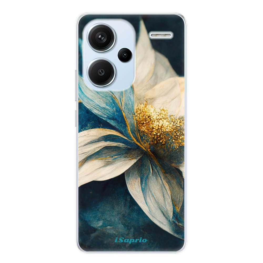 Odolné silikónové puzdro iSaprio - Blue Petals - Xiaomi Redmi Note 13 Pro+ 5G