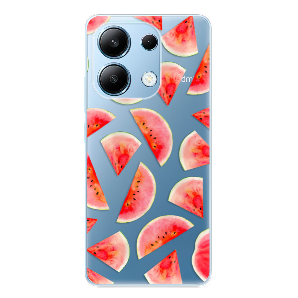 Odolné silikónové puzdro iSaprio - Melon Pattern 02 - Xiaomi Redmi Note 13