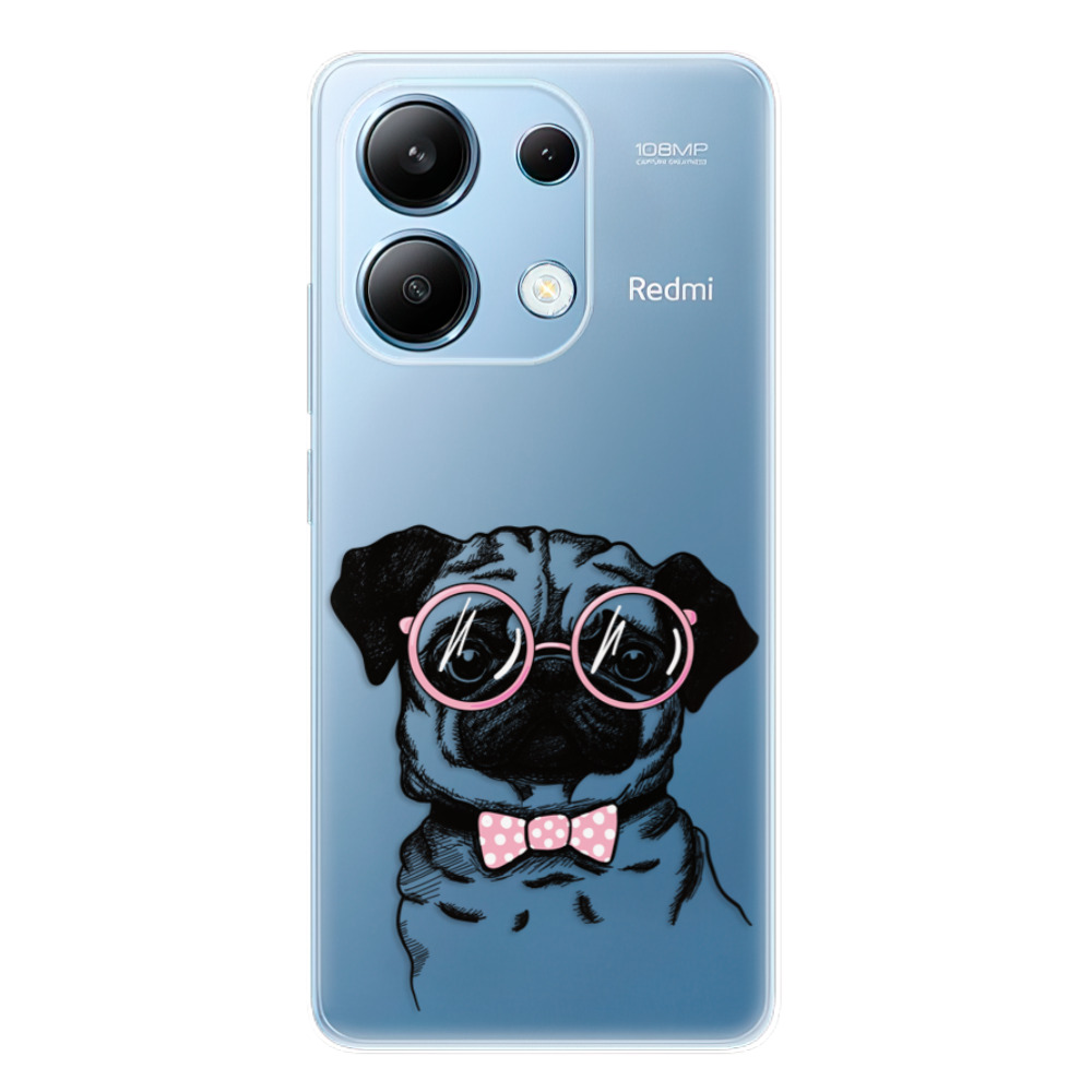 Odolné silikónové puzdro iSaprio - The Pug - Xiaomi Redmi Note 13