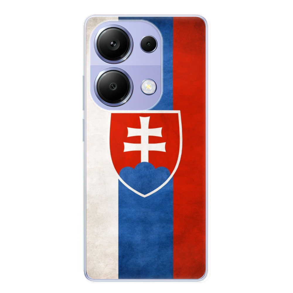 Odolné silikónové puzdro iSaprio - Slovakia Flag - Xiaomi Redmi Note 13 Pro