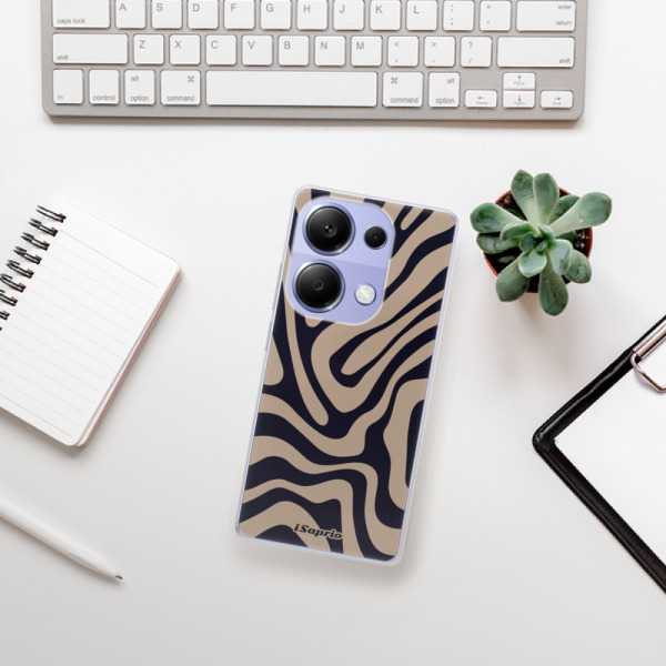 Odolné silikónové puzdro iSaprio - Zebra Black - Xiaomi Redmi Note 13 Pro