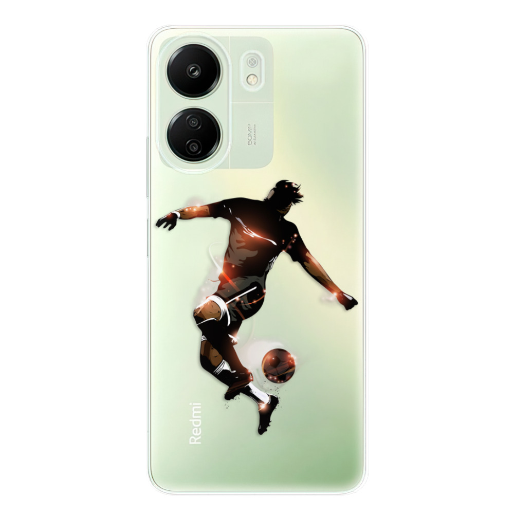 Odolné silikónové puzdro iSaprio - Fotball 01 - Xiaomi Redmi 13C