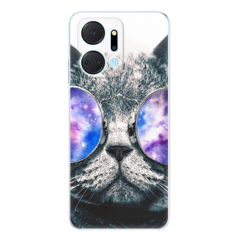 Odolné silikónové puzdro iSaprio - Galaxy Cat - Honor X7a