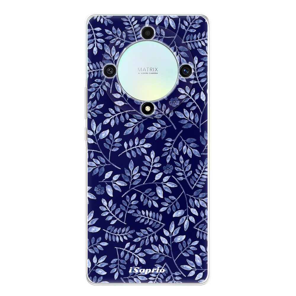 Odolné silikónové puzdro iSaprio - Blue Leaves 05 - Honor Magic5 Lite 5G
