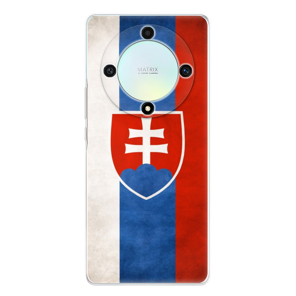 Odolné silikónové puzdro iSaprio - Slovakia Flag - Honor Magic5 Lite 5G
