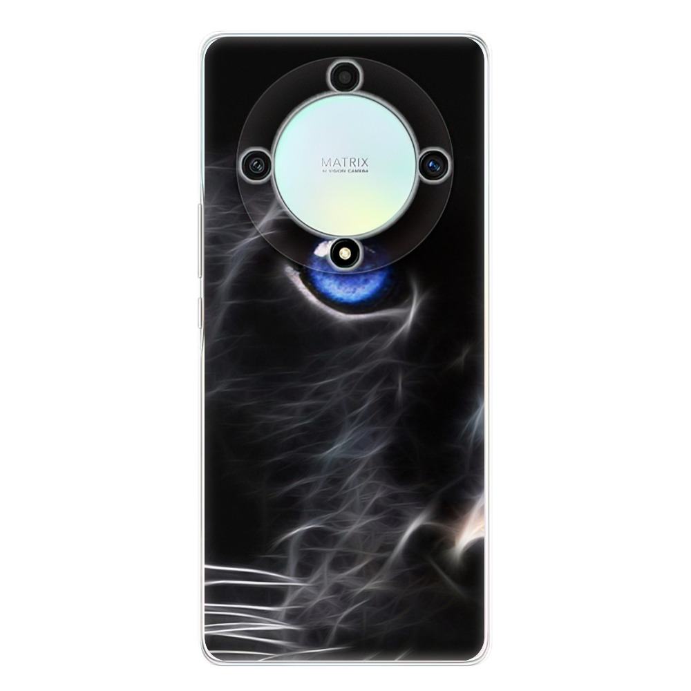 Odolné silikónové puzdro iSaprio - Black Puma - Honor Magic5 Lite 5G