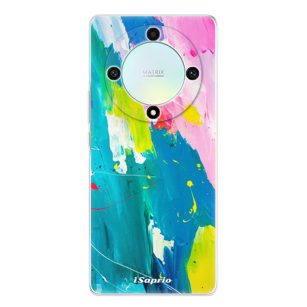 Odolné silikónové puzdro iSaprio - Abstract Paint 04 - Honor Magic5 Lite 5G