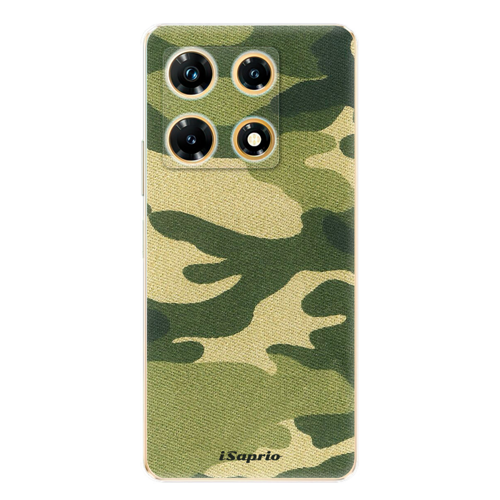 Odolné silikónové puzdro iSaprio - Green Camuflage 01 - Infinix Note 30 PRO